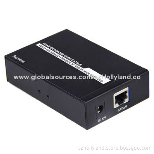 HDMI Extender, Wideband Bi-direction IR, PoE, 50m Single Cat5e/6